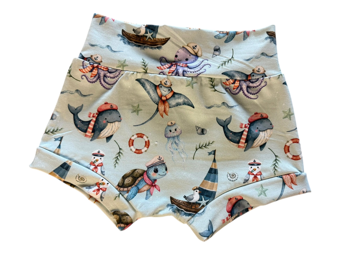 Ocean Friends Bummies