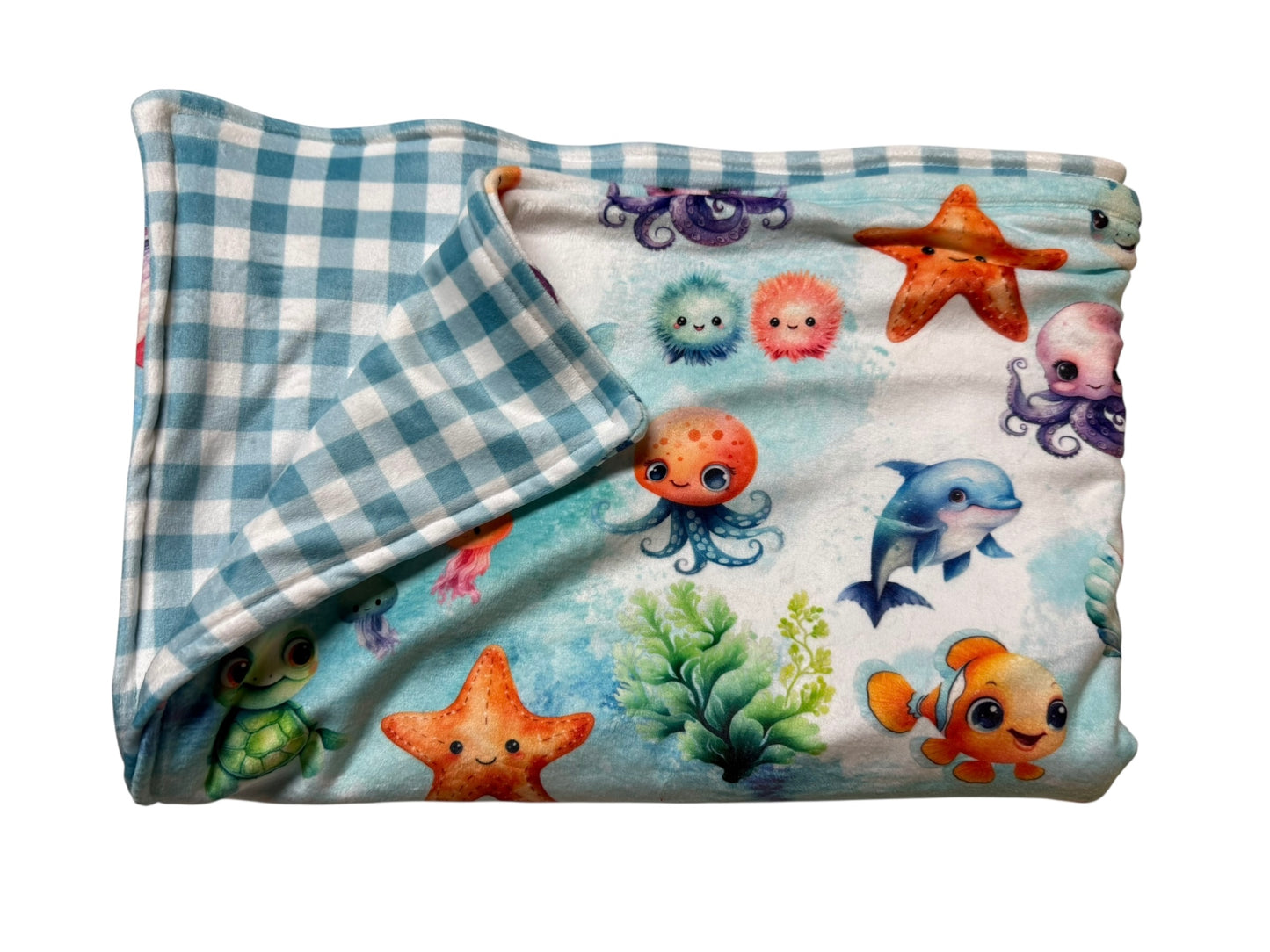 Under the Sea gingham