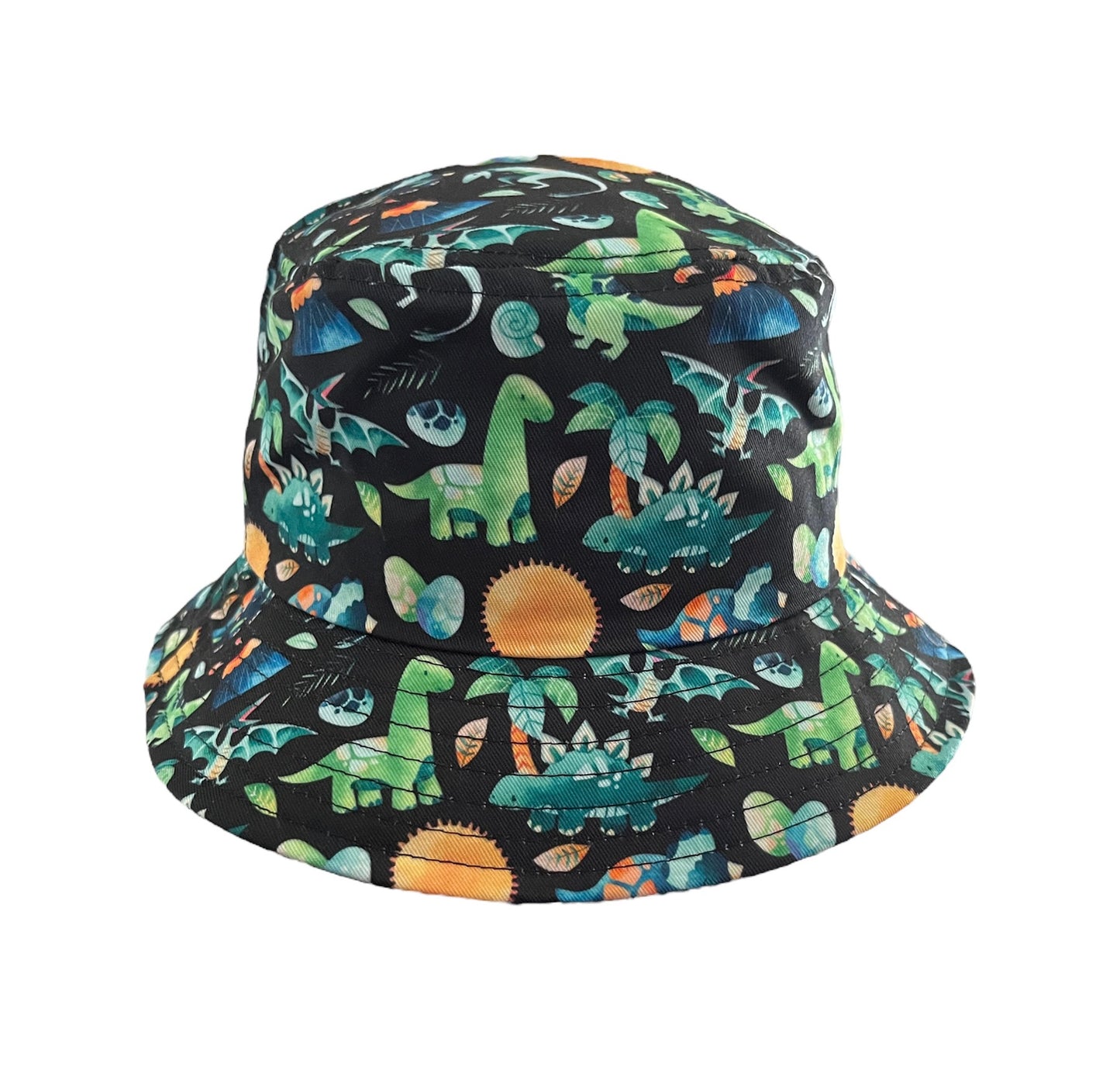 Black Dino hat 2-4 Y
