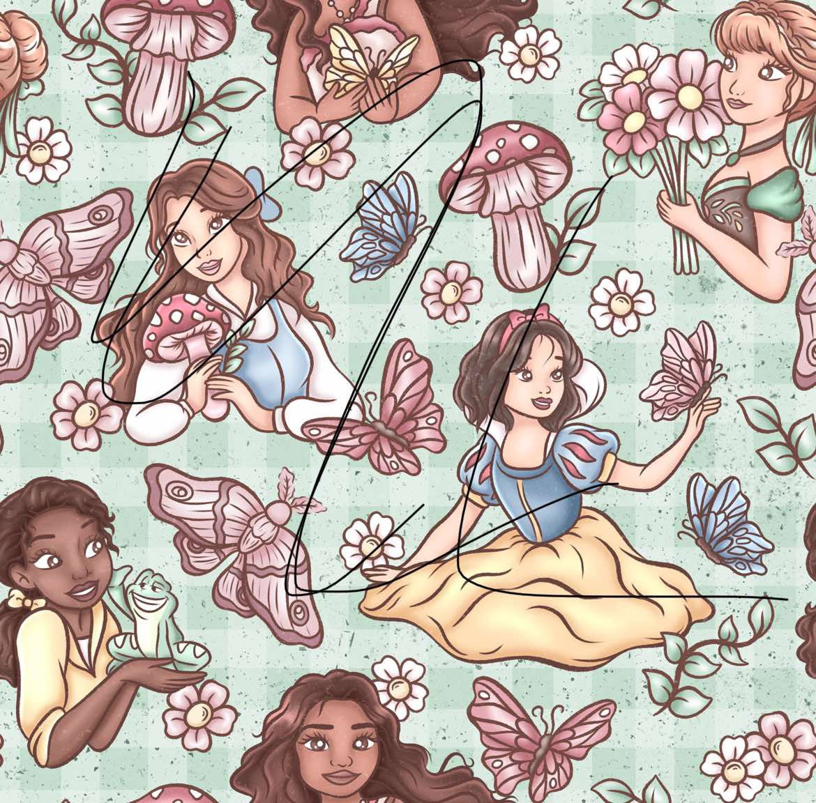 2 fitted & 2 flat cot sheets