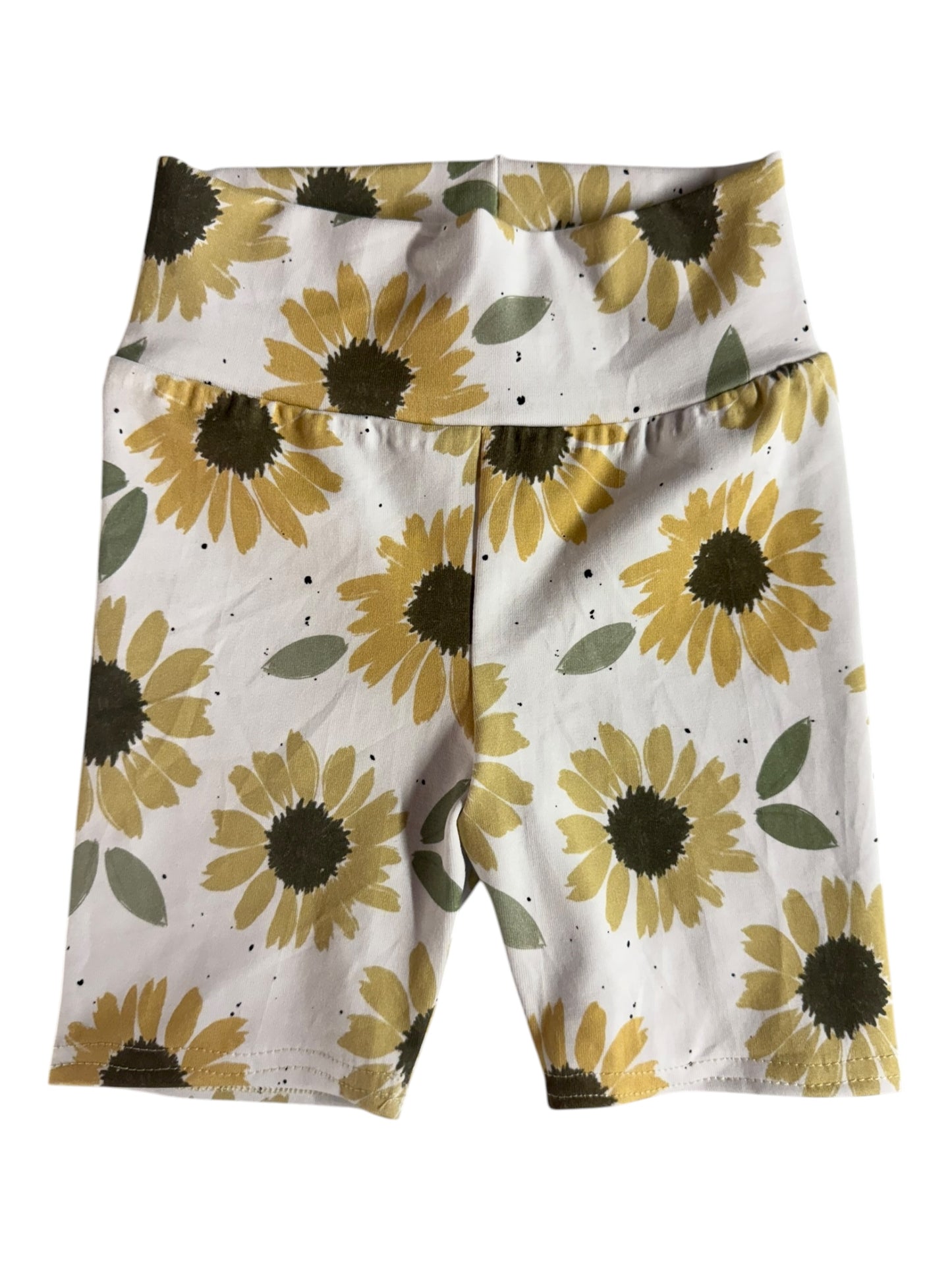 Sunny bloom bike shorts