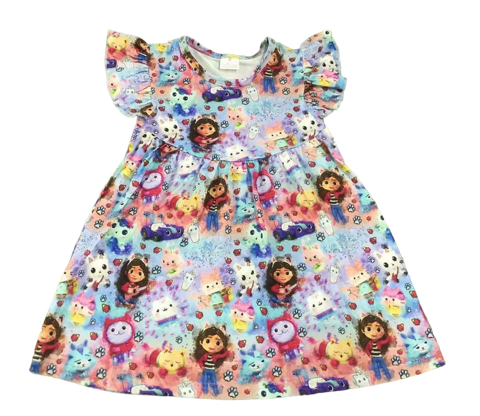 Gabby doll dress short