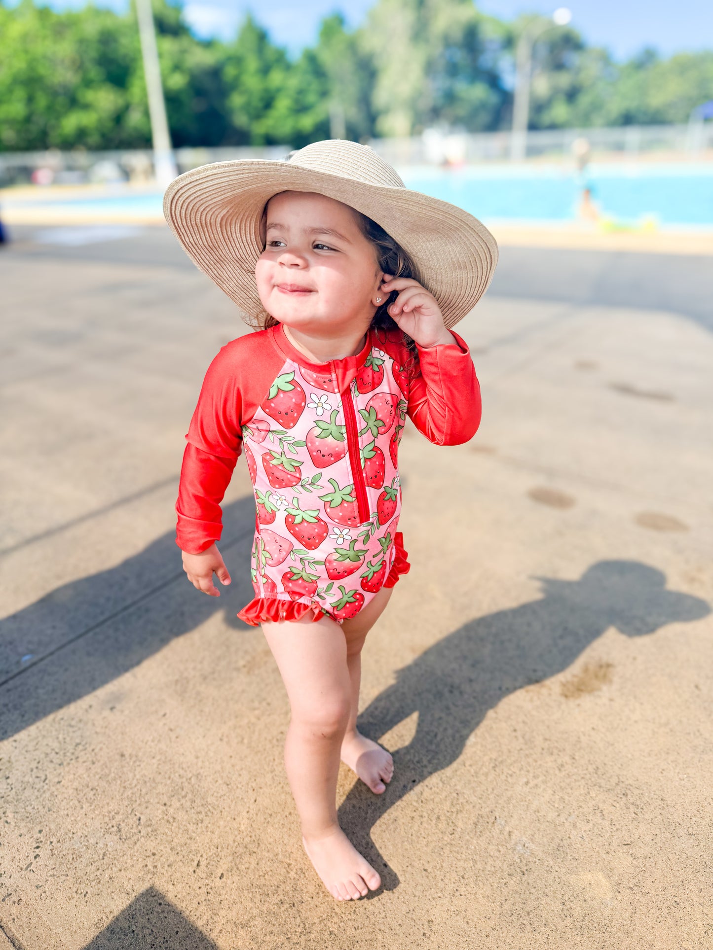 Strawberries one piece