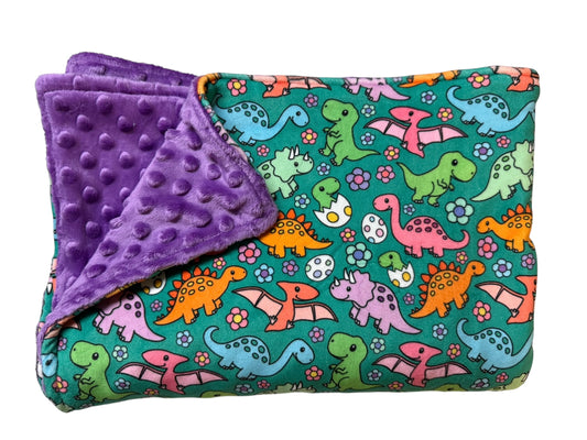 Green purple Dino