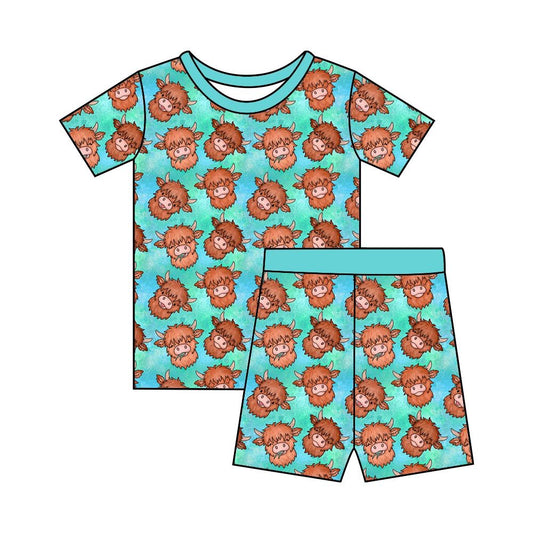 Green cow 2 piece set