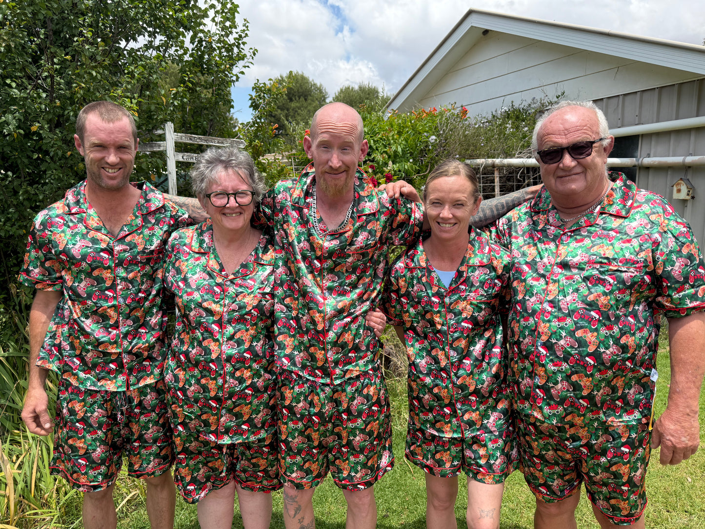 Gamer Adult Silk Pjs