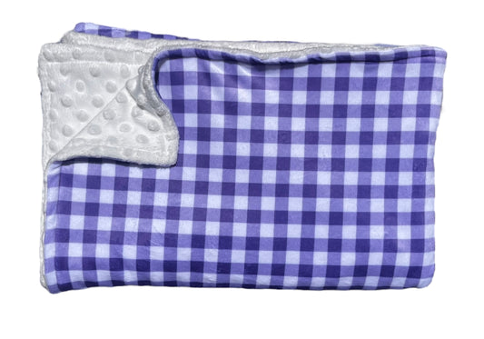 Purple gingham