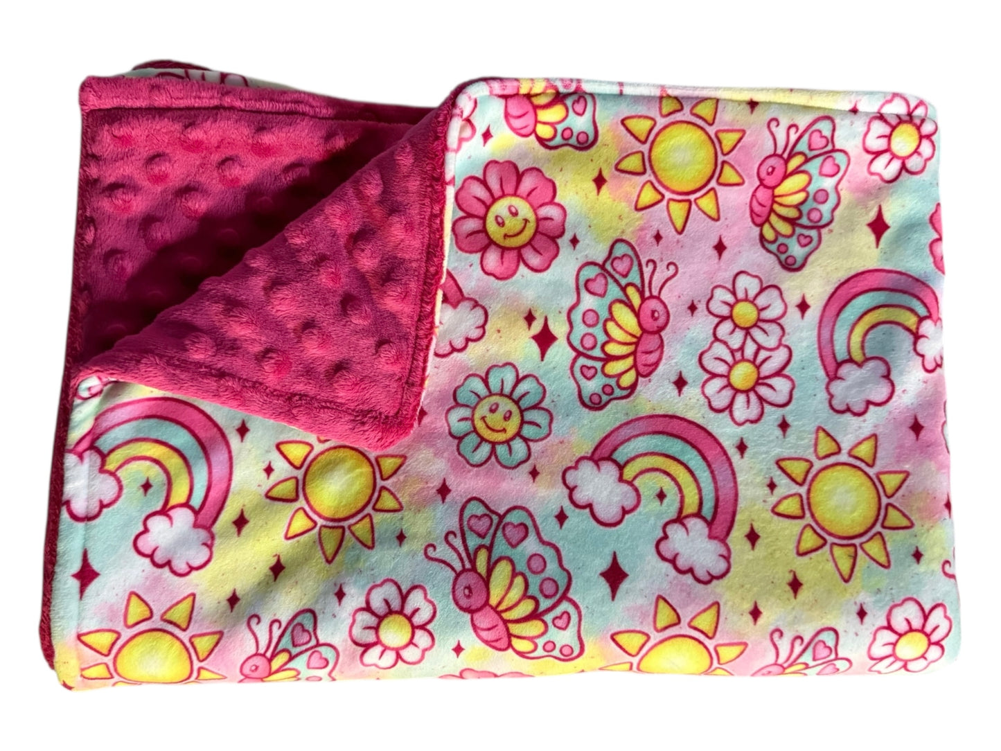 Butterfly hot pink