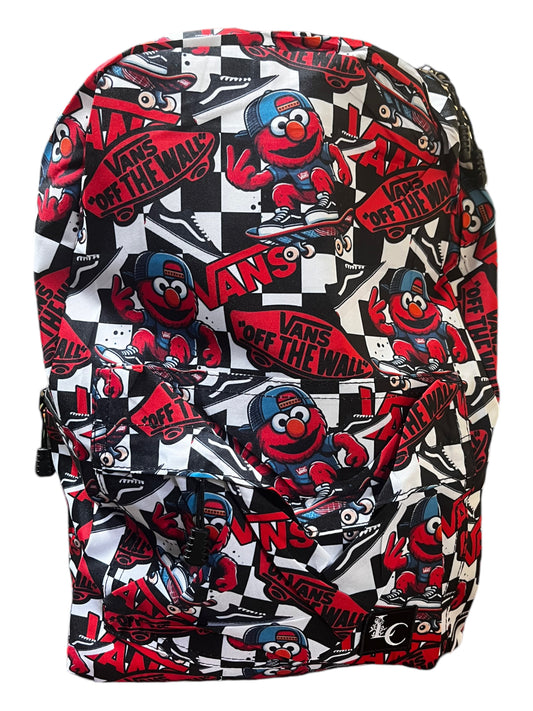 Red puppet back pack