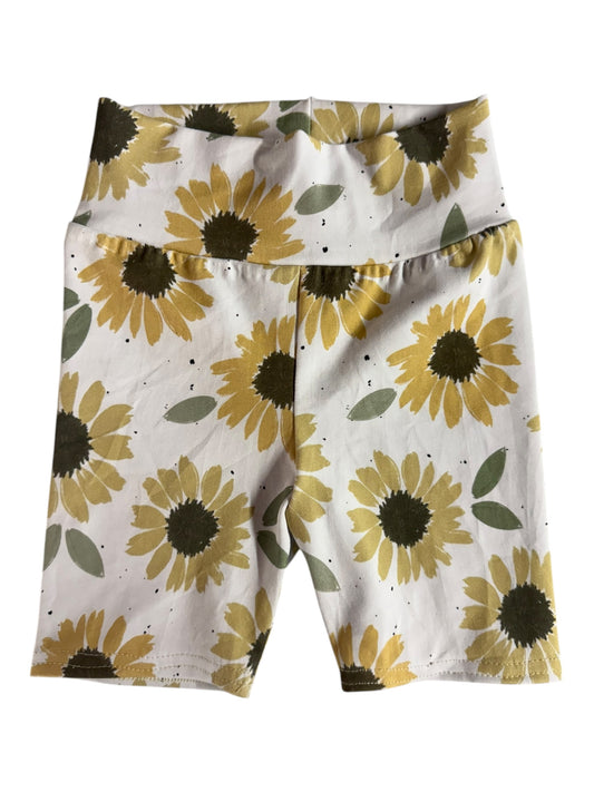 Sunny bloom bike shorts